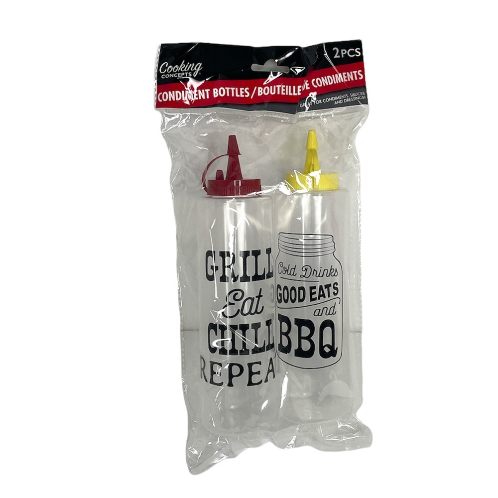 Cooking Concepts Ketchup and Mustard Dispensers